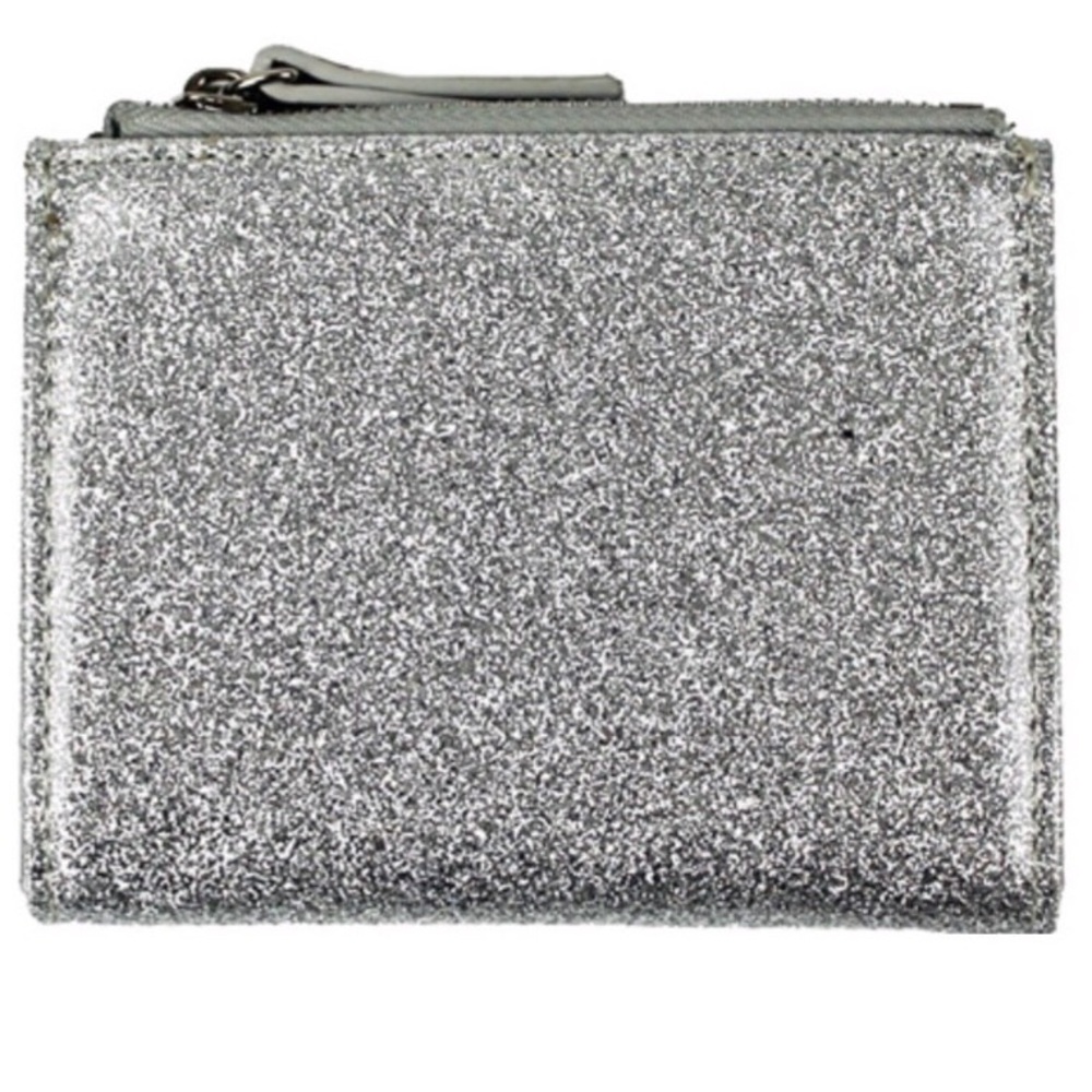 Patent Glitter Bi Fold Wallet - Picture 3 of 6
